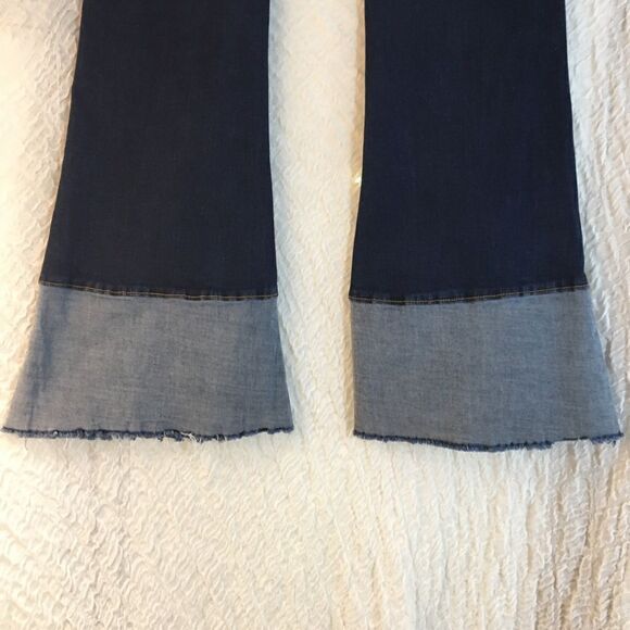 L&B  "Flare" Dark Wash Jeans Size 6 - Picture 10 of 15